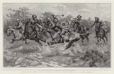 Régler de vieux comptes, les indigènes de Sekukuni chassant le commando de Ben Viljoen de leur territoire - William T. Maud